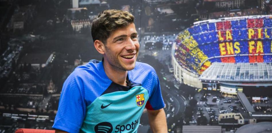 Sergi Roberto: “Del Barça te tienen que echar, estaré todo el tiempo que me quieran”