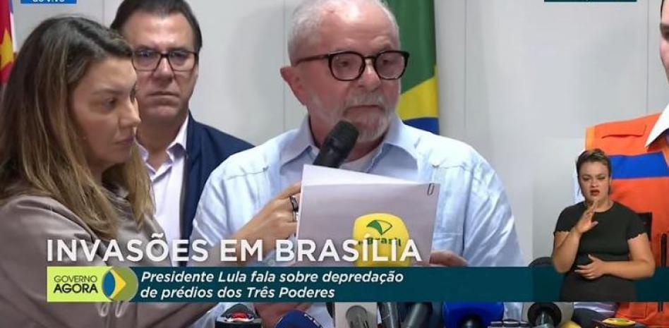 Lula decreta la intervención federal en Brasilia para frenar a los "fascistas fanáticos"