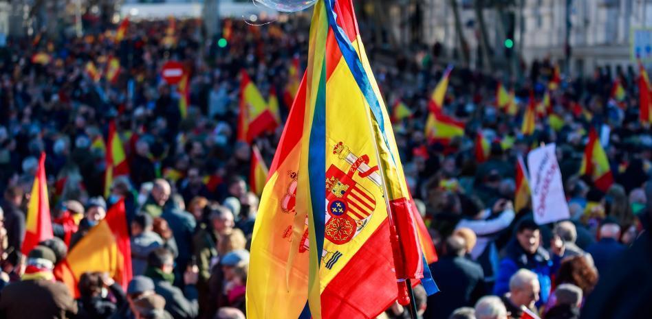 Vox intenta capitalizar la manifestación de la derecha contra las políticas del Gobierno