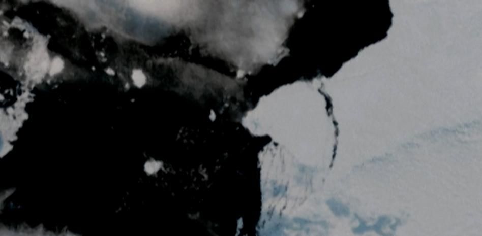 Un iceberg 15 veces más grande que Barcelona se desprende en la Antártida