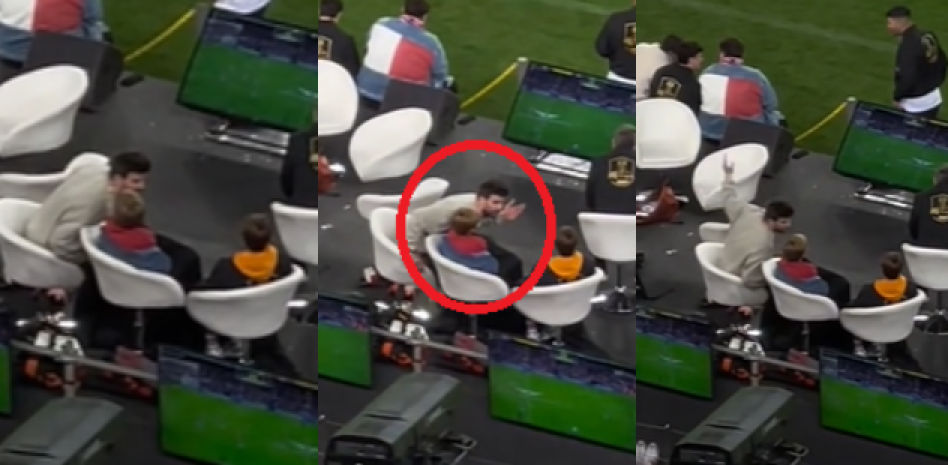 La bronca de Gerard Piqué a sus hijos en la final de la Kings League