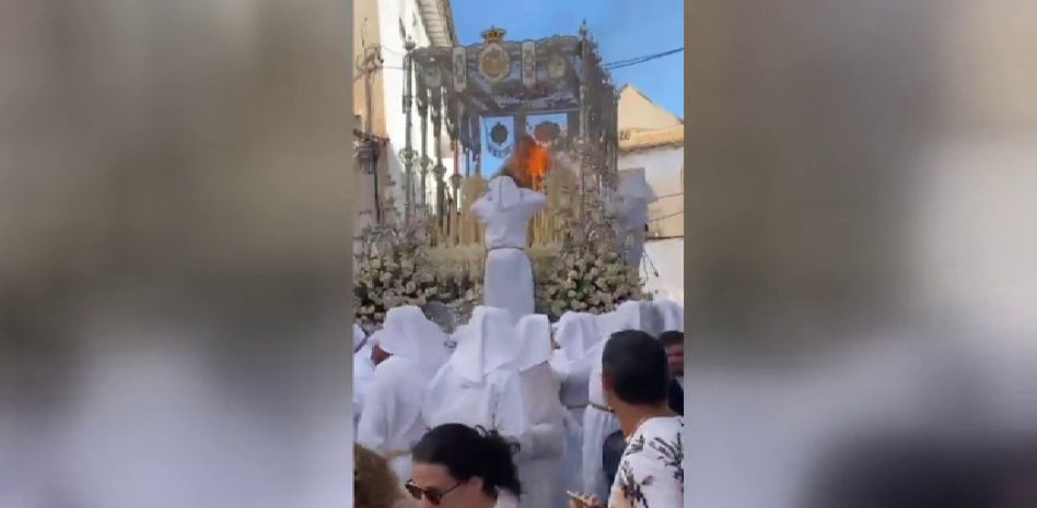 Arden tres vírgenes en lo que va de Semana Santa en Andalucía