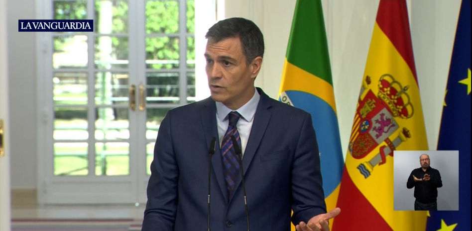 Sánchez defiende ante Lula que “Putin es el agresor y Ucrania el agredido que lucha por su libertad”