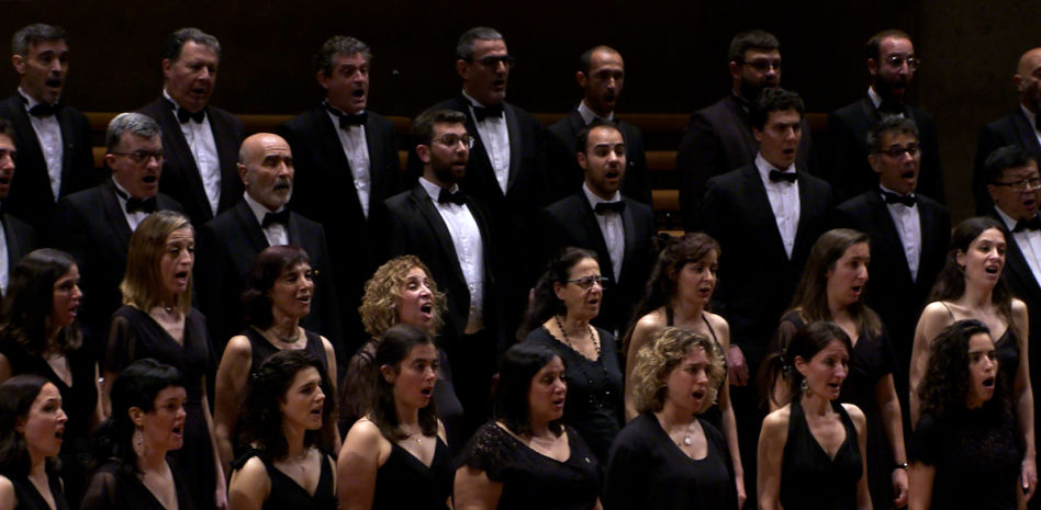 Así saca jugo Petrenko del Orfeó Català en Berlín de cara al concierto de la Sagrada Família