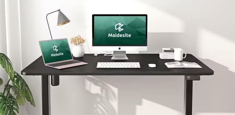 Descubre una nueva forma de trabajar con este escritorio ajustable en altura en oferta