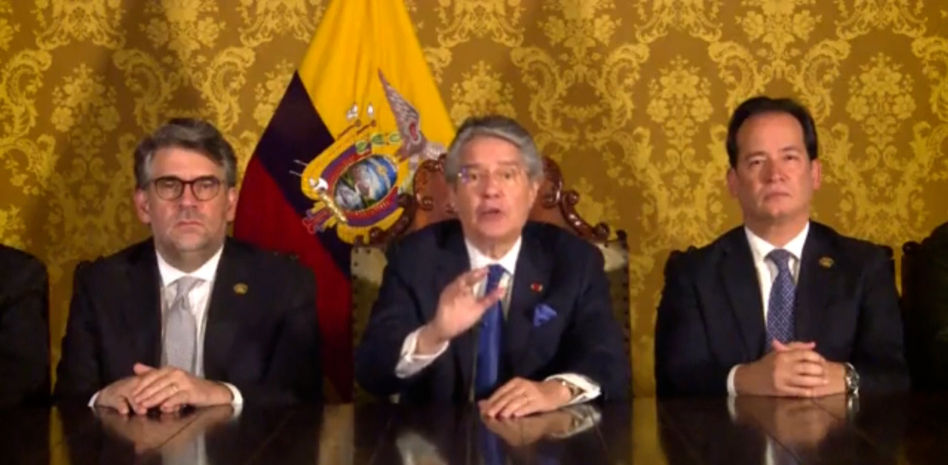 Calma en las calles de Ecuador tras la disolución del Parlamento por el presidente Lasso