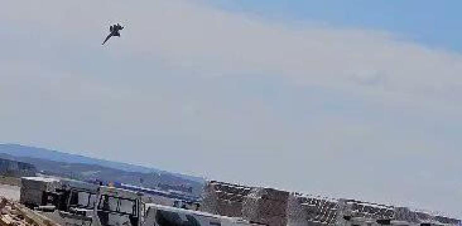 Un caza F-18 del Ejército del Aire se estrella en Zaragoza