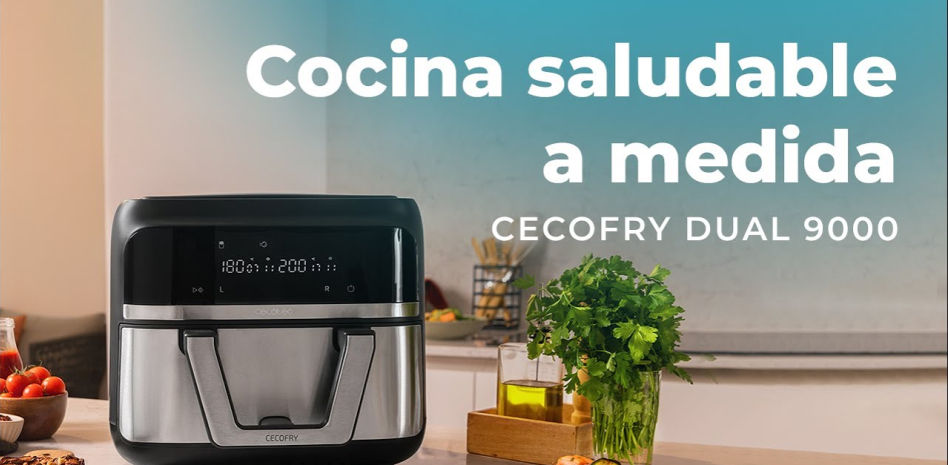 Freidora Cecofry Dual 9000 a un precio increíble en los Tech Days de Cecotec: cocina saludable sin aceite por solo 149,90 €