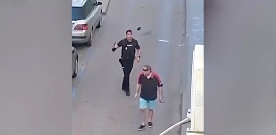 El vídeo del incidente en el que murió un policía en Andújar