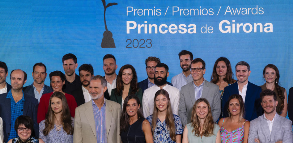 La princesa Leonor entrega los premios de la Fundación Princesa de Girona
