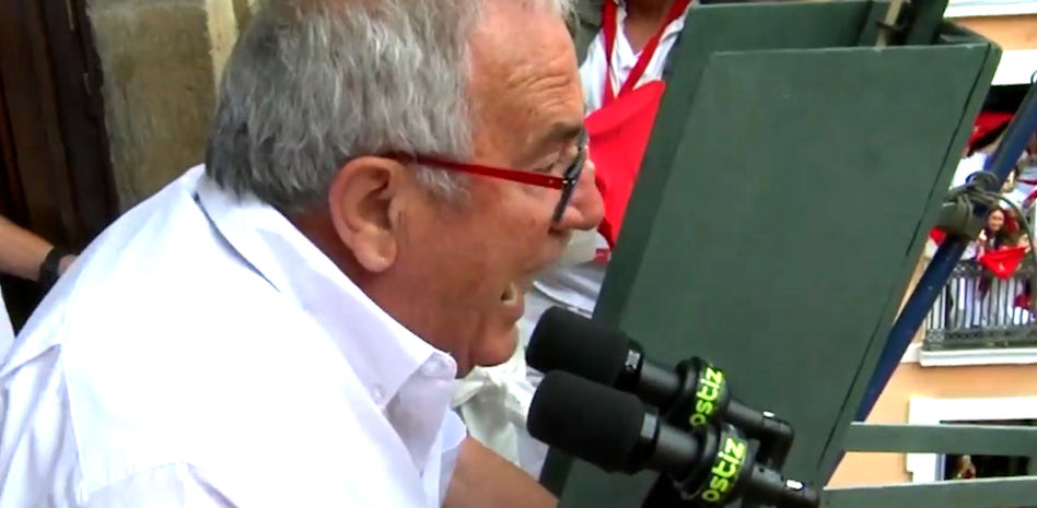 Las fiestas de San Fermín estallan en Pamplona con el chupinazo lanzado por Osasuna