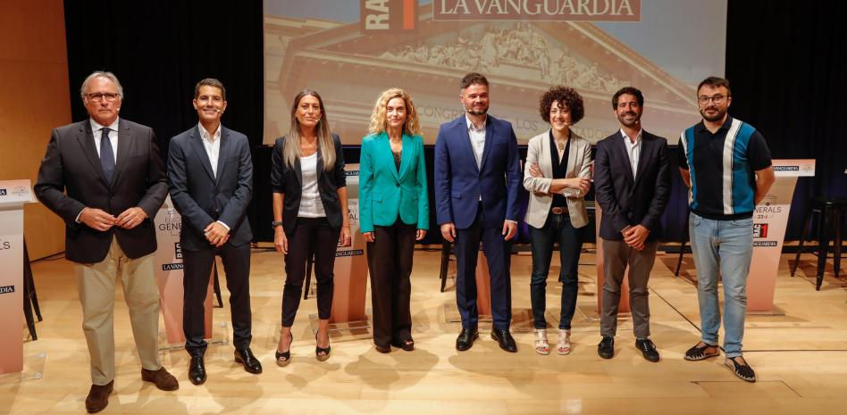 El 'procés' y la disputa económica centran el primer debate catalán de la campaña electoral