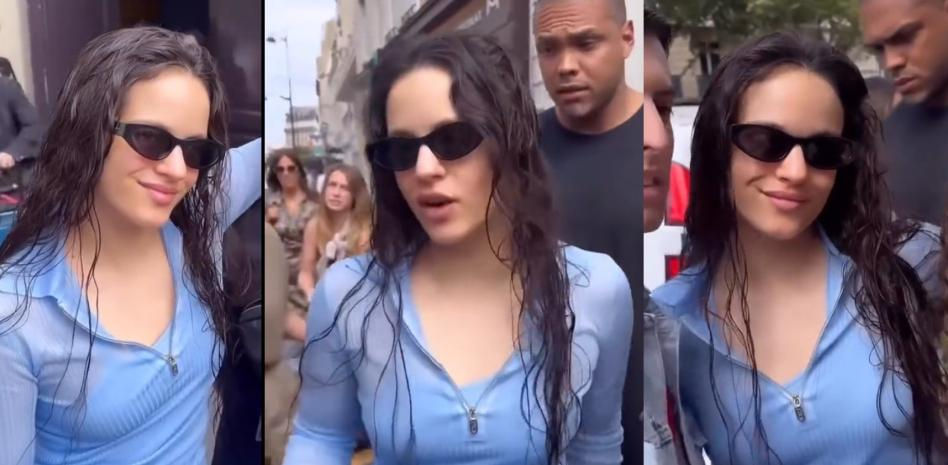 Rosalía aparece destrozada en París tras conocerse su ruptura con Rauw Alejandro