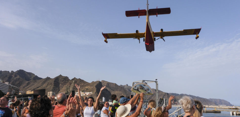 Carrera contra reloj para salvar el monte de Tenerife