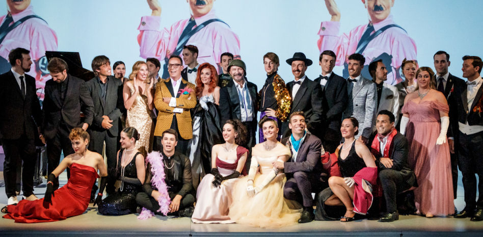 Mireia Portas y Ricky Mata, en el nuevo musical de Àngel Llàcer y Manu Guix, ‘The producers’