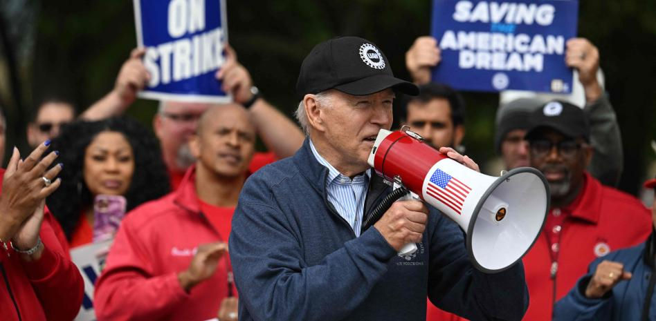 Biden, el presidente huelguista