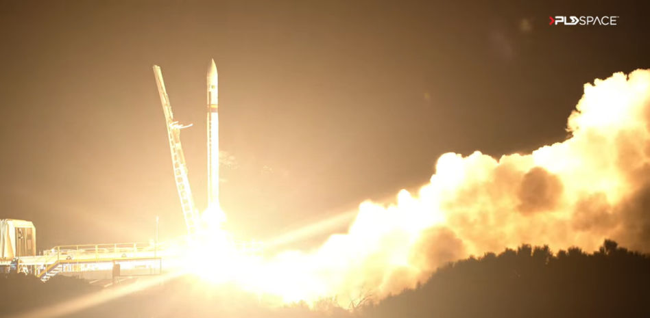 Lanzado con éxito el cohete español Miura 1