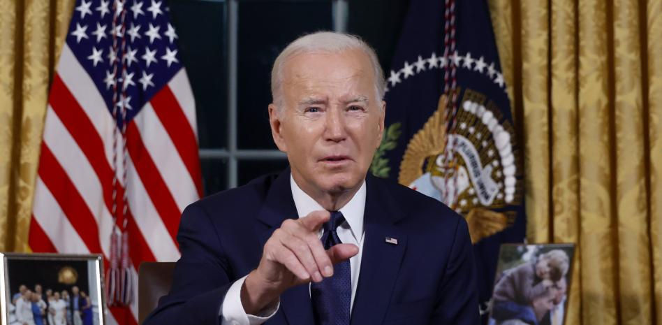 Biden pide al Congreso ayuda militar contra el "tirano" Putin y los "terroristas" de Hamas
