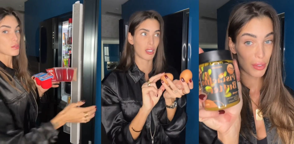 Críticas a Marta López Álamo por mostrar su compra semanal: "¿Eso lo consideras comida?"