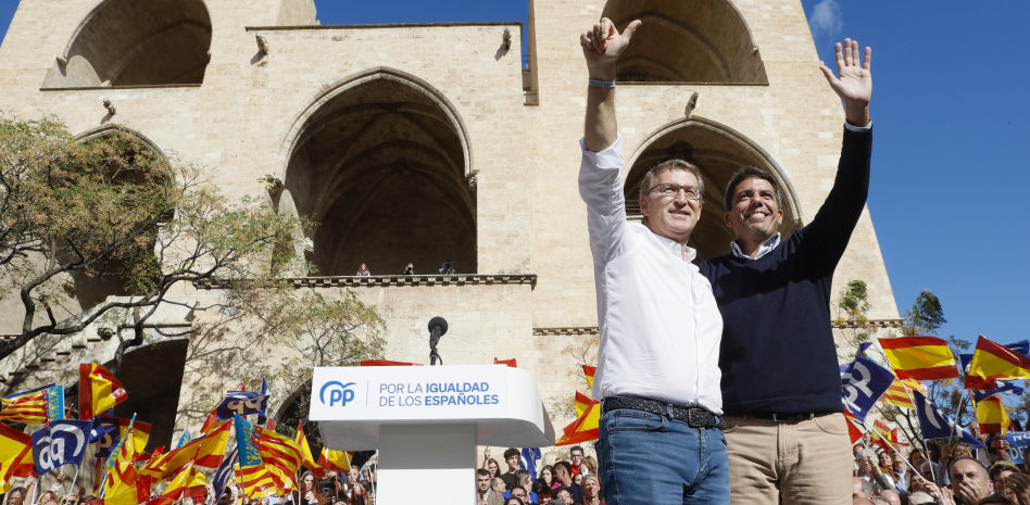 El PP valenciano se vuelca contra la amnistía e insta a defender España con "uñas y dientes"