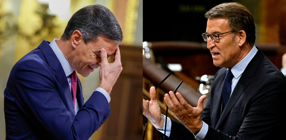 Alta tensión en el cara a cara Sánchez-Feijóo