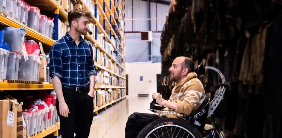 La impactante historia del doble de 'Harry Potter' que se rompió el cuello