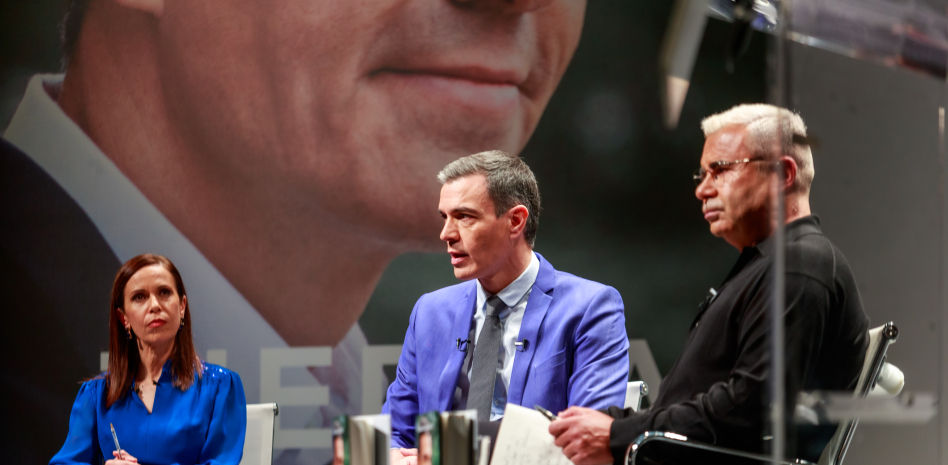 Sánchez: “¡De buena nos hemos salvado de no tener un gobierno de Feijóo con Abascal!”