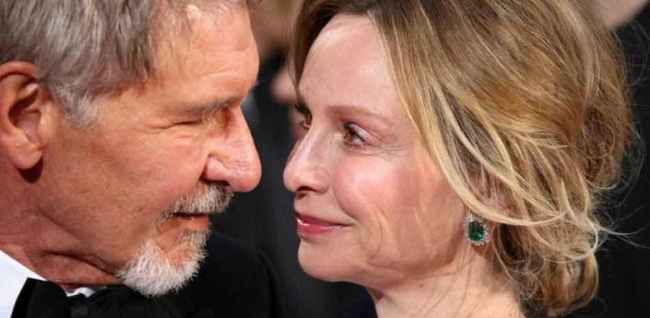 El beso entre lágrimas de Harrison Ford y su esposa Calista Flockhart: "Ella me ha apoyado cuando la he necesitado"