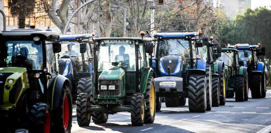 Los supermercados temen una nueva crisis logística por las tractoradas de los agricultores