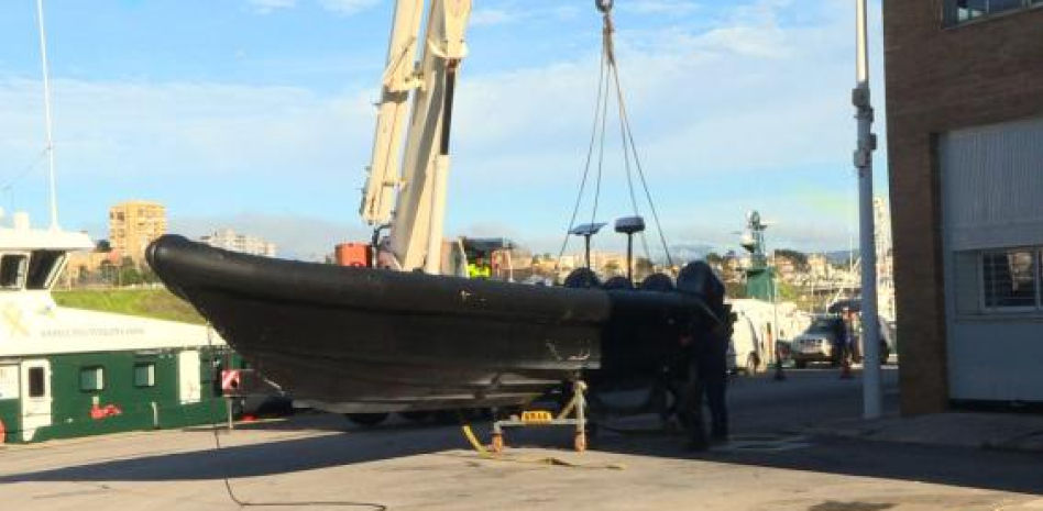 Los guardias civiles de Barbate grabaron la embestida de los narcos con una cámara