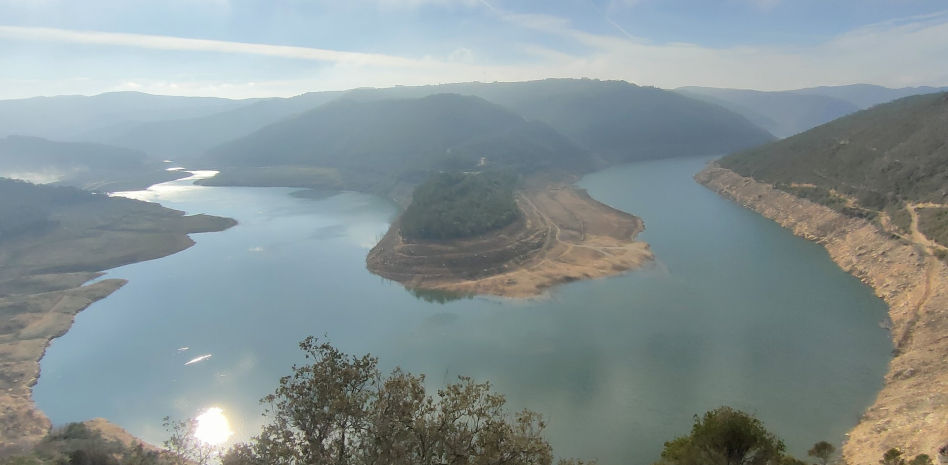 El meandro de Rialb resiste mejor la sequía