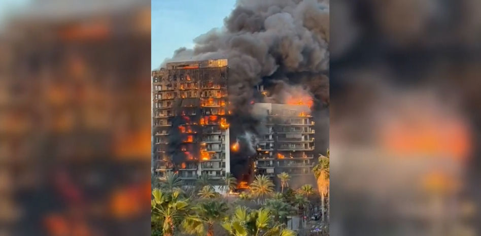 Julián, el heroico conserje que se jugó la vida para salvar a sus vecinos del edificio incendiado de València
