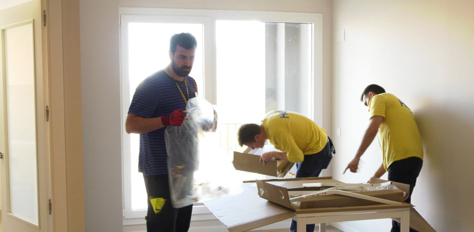 Prioridad para familias con niños al ocupar los pisos para afectados por el incendio de València