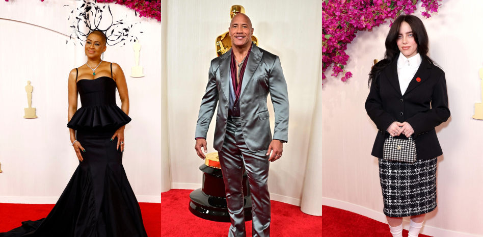 Los looks más impactantes de la alfombra roja de los Oscars 2024