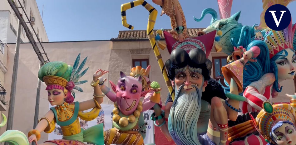 Las fallas van tomando las calles de València