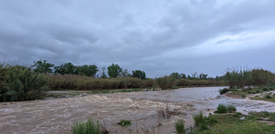 Tanta lluvia como en la borrasca 'Gloria'