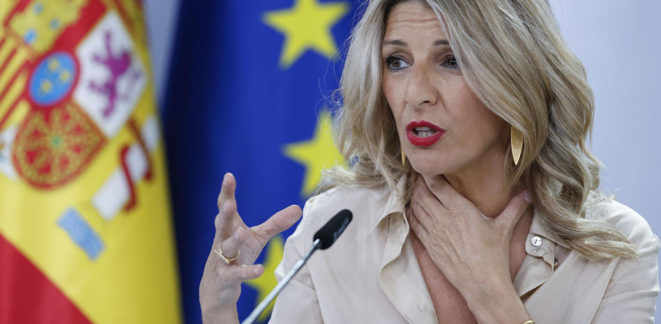 Yolanda Díaz ve al PP "extramuros" e insiste en renovar el CGPJ sin su concurso