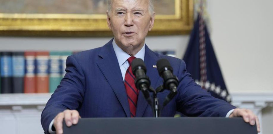 Biden condena la “violencia” en las protestas y dice que no van a cambiar su apoyo a Israel