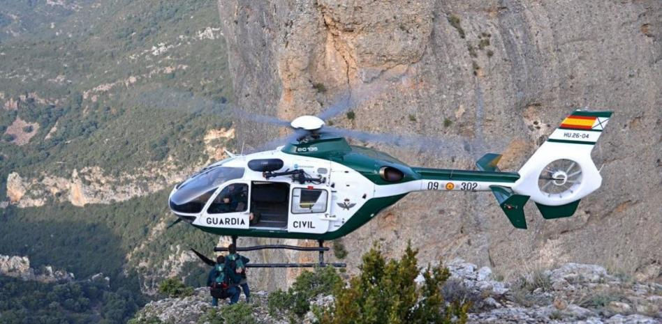 Muere un barranquista tras caer 35 metros en un rápel en el Pirineo oscense