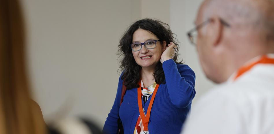 La reaparición de Mónica Oltra genera expectativas en Compromís