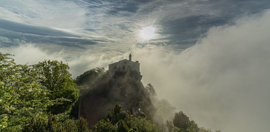 Remolinos de niebla en Bellmunt