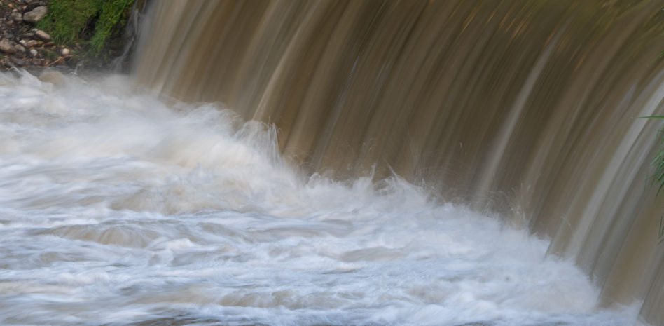 El rugido del río Ter camino del pantano de Sau