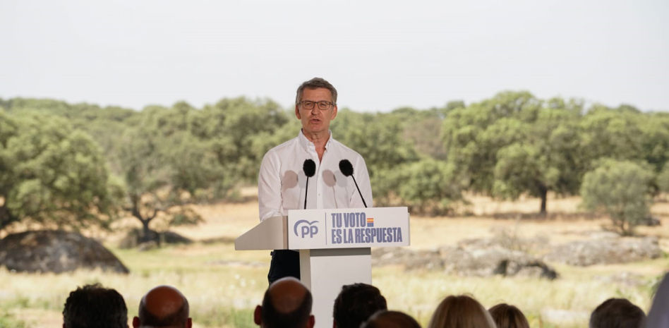 Feijóo apela al voto útil al PP ante el “cabreo generalizado” tras la segunda carta de Sánchez