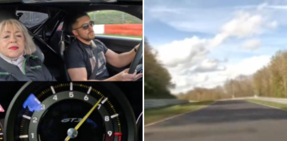 Regala a su madre una vuelta a Nürburgring en un Porsche GT3: “Pensaba que sería la típica que me haría frenar, pero me equivoqué”