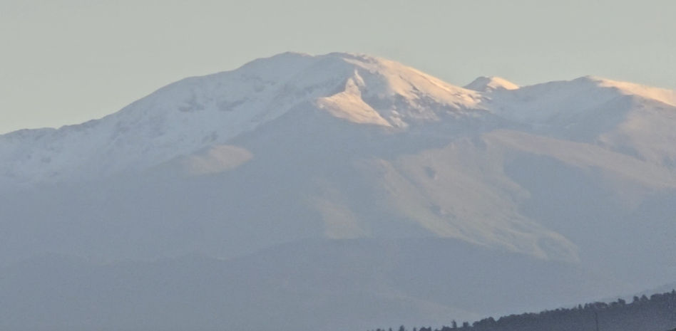 Nieve en el Puigmal en un mes de junio de locos