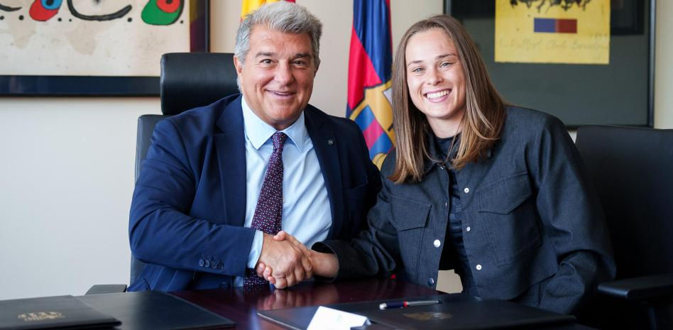 El Barça anuncia la llegada de Ewa Pajor, el fichaje más caro de la historia del club