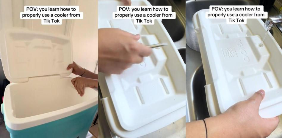 Enseña cómo hacer que la nevera de la playa enfríe más y le llueven las críticas: “Por eso no hay que creerse todo lo que hay en internet”