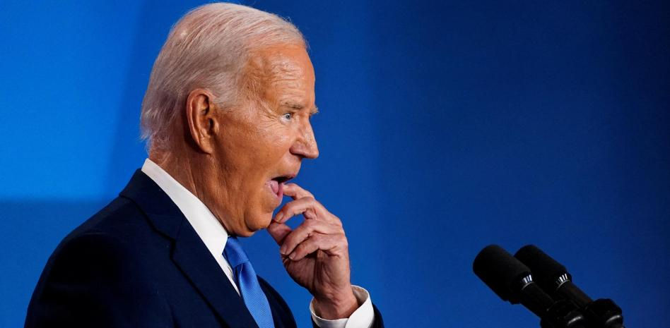 Los dos últimos lapsus de Biden: confunde a Zelenski con Putin y a Kamala Harris con Trump