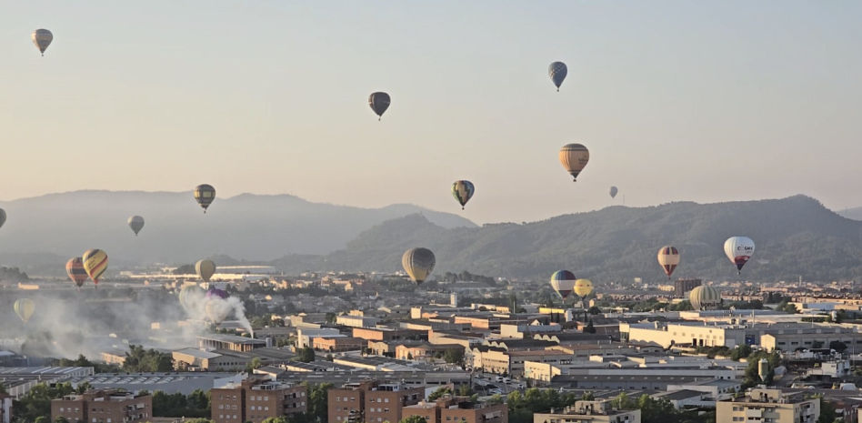 El festival de globos de Igualada, en imágenes