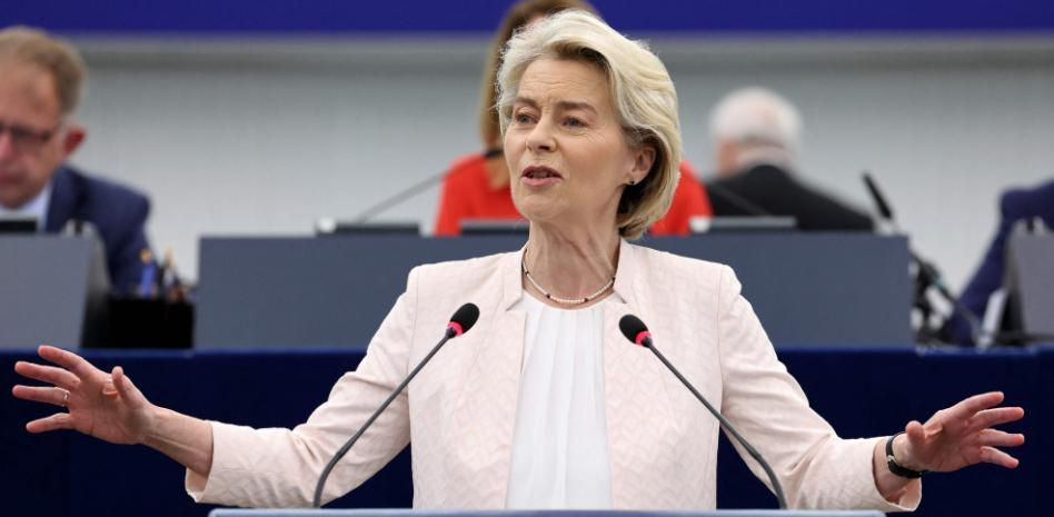 Von der Leyen, reelegida como presidenta de la Comisión Europea por la mayoría de centro